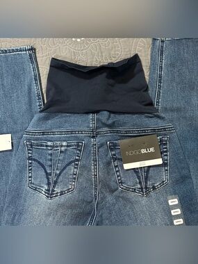 Indigo Blue Maternity Skinny Jeans NWT Size Small
